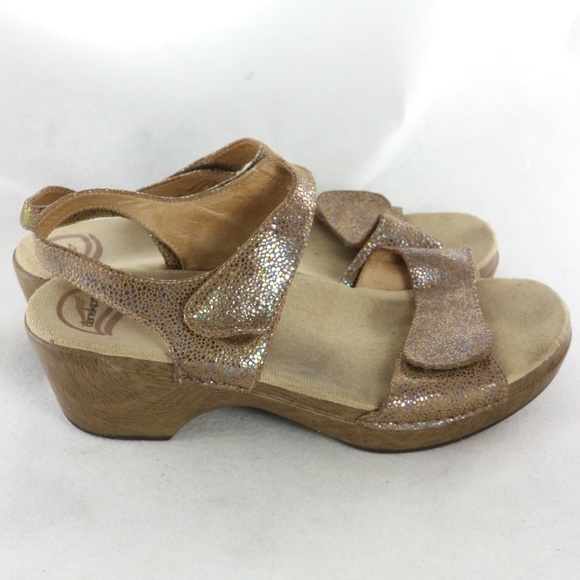 Dansko 'Sonnet' Carnivale Leather Sandal Sz 41 EUR 10.5-11 US - Picture 2 of 8